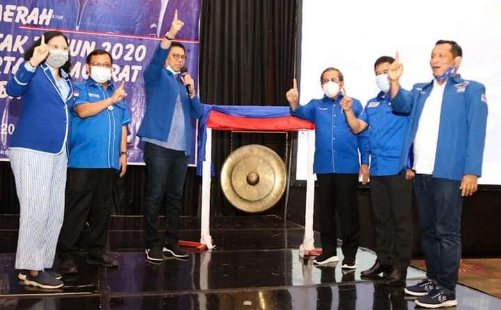 Foto SaatRakor Partai Demokrat Sumbar dalam Rangka Pilkada