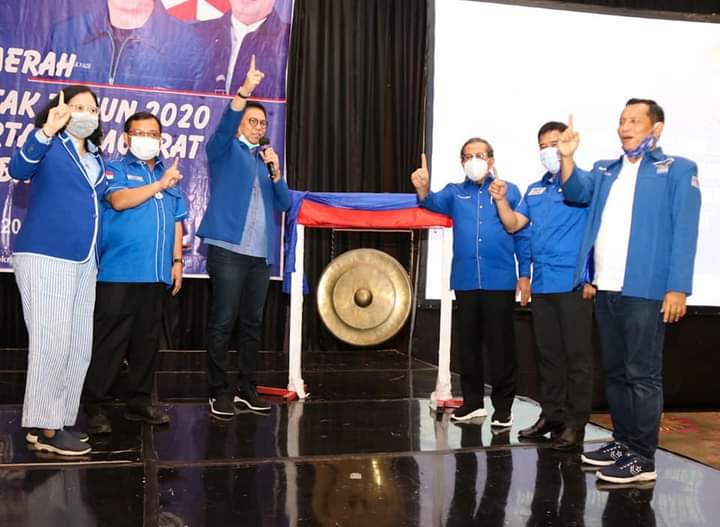Foto SaatRakor Partai Demokrat Sumbar dalam Rangka Pilkada