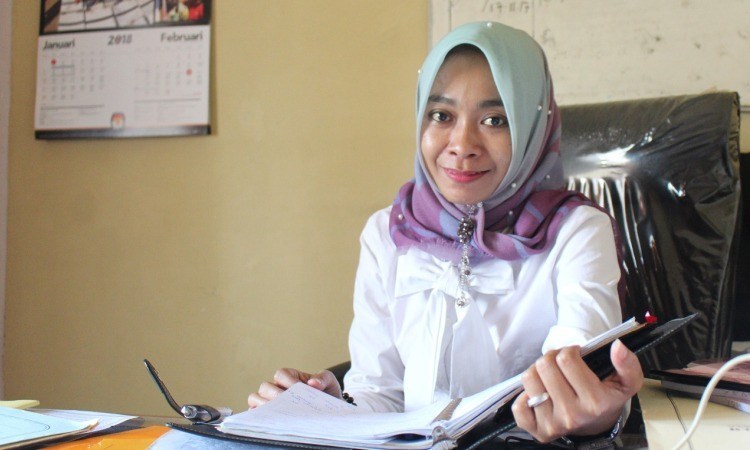 Foto Yanuk Sri Mulyani, Ketua KPU SUMBAR