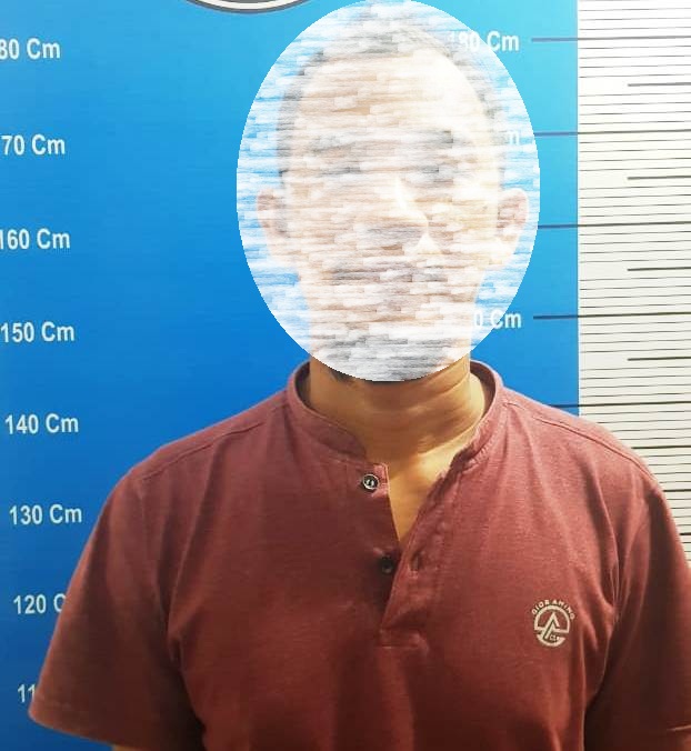 Foto AF, tersangka pengguna barang haram yaitu sabu-sabu