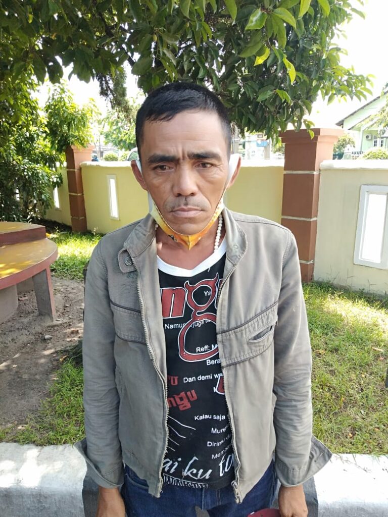 Foto Pelaku pembacokan di Jalan Dr. Murjani