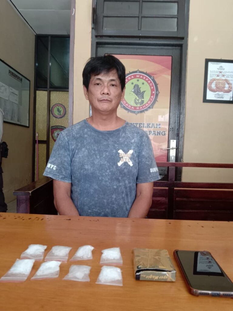 Foto pelaku tindak pidana narkoba