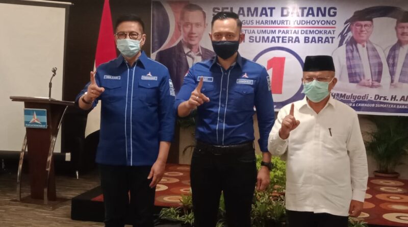 Foto Ketua Umum DPP Partai Dmeokrat Agus Harimurti Yudhoyono