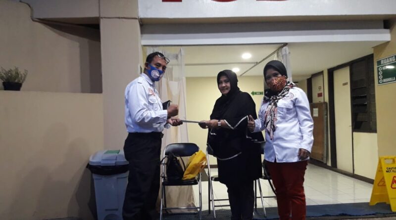 Foto bentuk kepedulian GEBU GAAS peduli sesama anggota