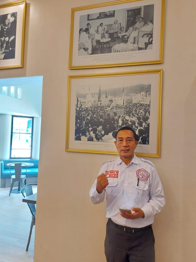 Foto Suta, yang juga Sekjen Gerakan Advokat dan Aktivis (GAAS).