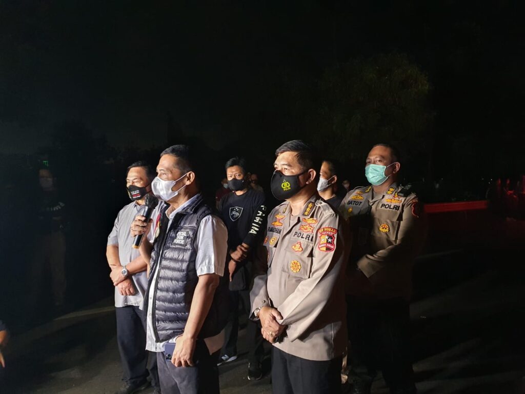Foto Direktorat Tindak Pidana Umum (Dit Tipidum) Bareskrim Polri, Polda Metro Jaya, dan Polres Karawang