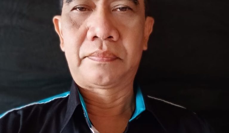 Foto ketua organisasi Ikatan Penulis dan Jurnalis Indonesia (IPJI) DPW Kalimantan Tengah Ir. Timerasi Labat