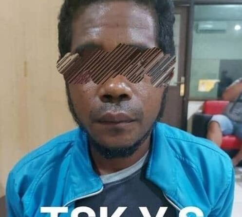 Foto tersangka Pembunuhan seorang karyawati