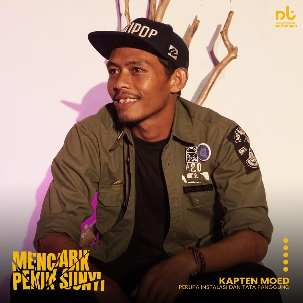 Foto Khairul Mahmud, salah satu pemain dalam teater