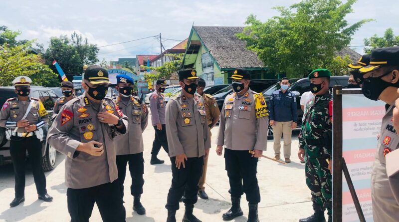 Foto Kunjungan Tim Supervisi Ops Mantap Praja Dari Mabes Polri Di Wilkum Polres Kotim