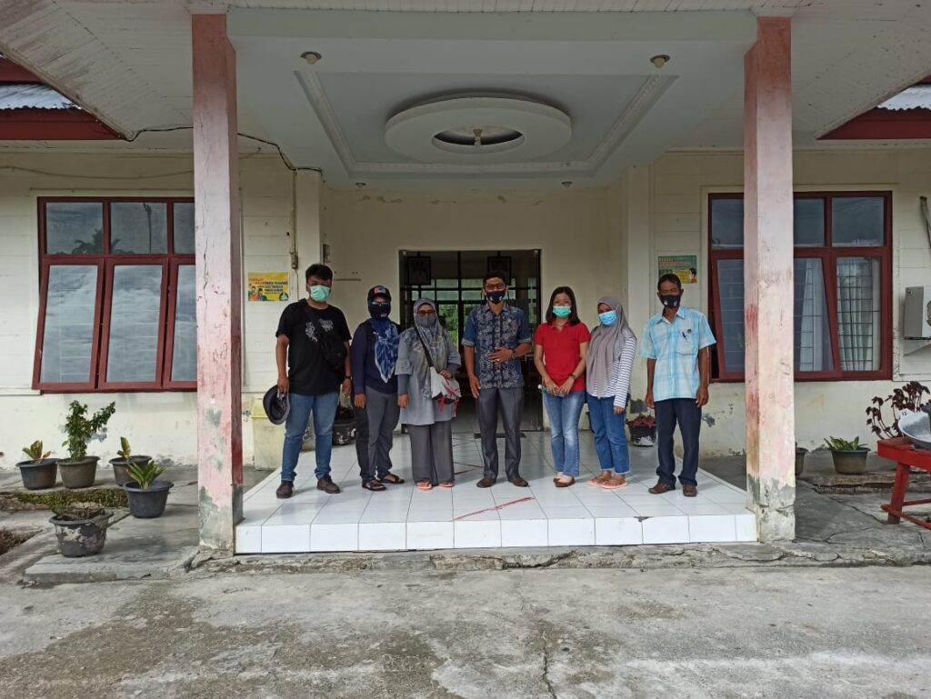 Foto im pendampingan sirekap KPU Sumatera Barat dan tim monitoring