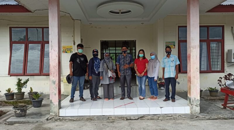 Foto im pendampingan sirekap KPU Sumatera Barat dan tim monitoring