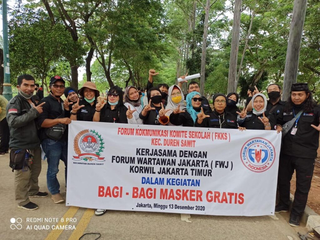 Foto kolaborasi FKKS dan FWJ Korwil Jakarta Timu