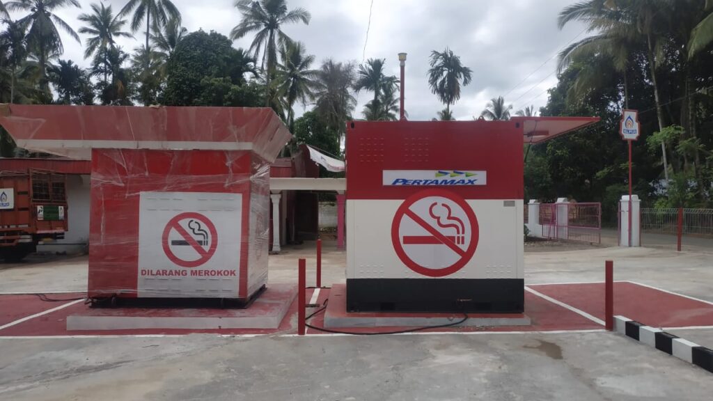 Foto Pertashop di Sumatera Barat