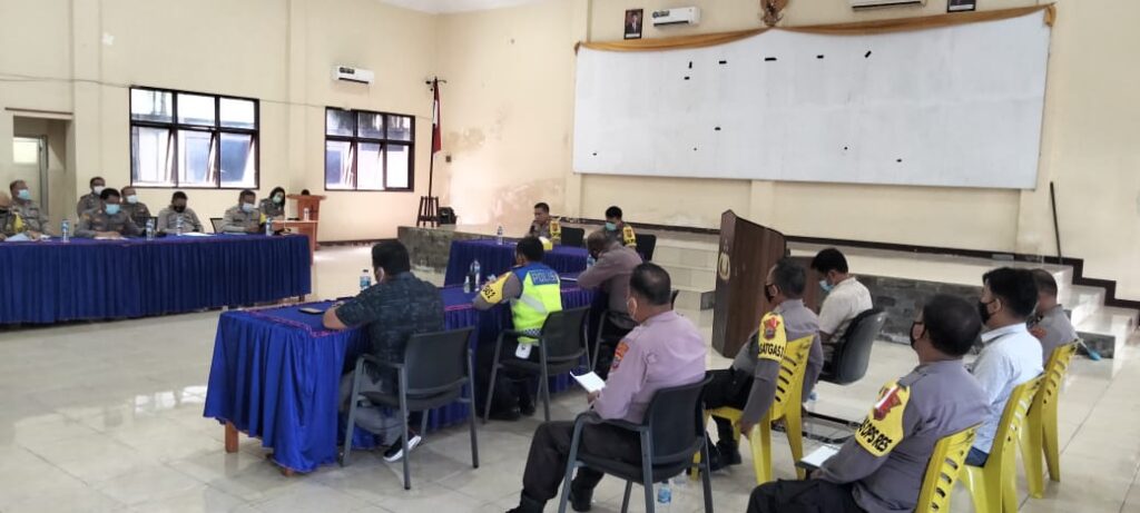 Foto Polres Minsel gelar rapat analisa dan evaluasi (ANEV)