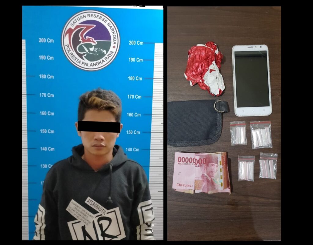 Foto pengedar sabu berhasil diringkus