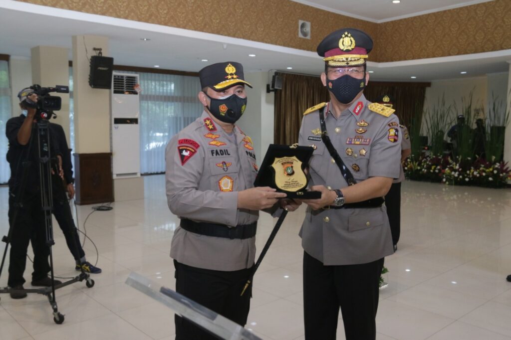 Foto Kapolda Metro Jaya Irjen saat sertijab