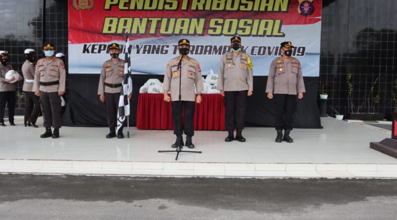 Foto jajaran Kapolda Kalteng akan baksos