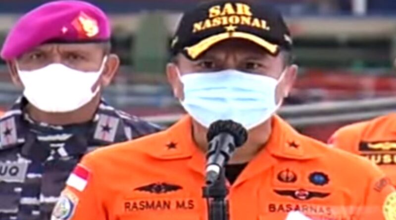 Foto Basarnas saat diwawancara