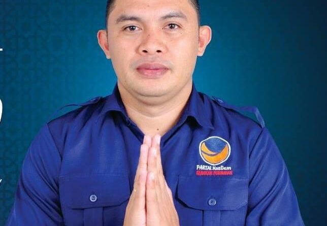 Foto ketua Fraksi Nasdem DPRD Pulau Morotai Denny Garuda