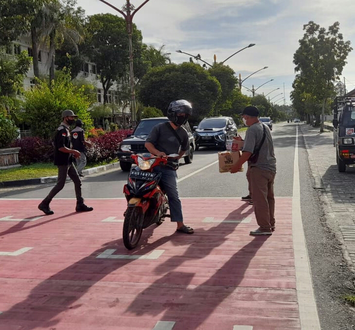 Foto Wartawan Sahabat PN Palangka Raya Galang Aksi Dana