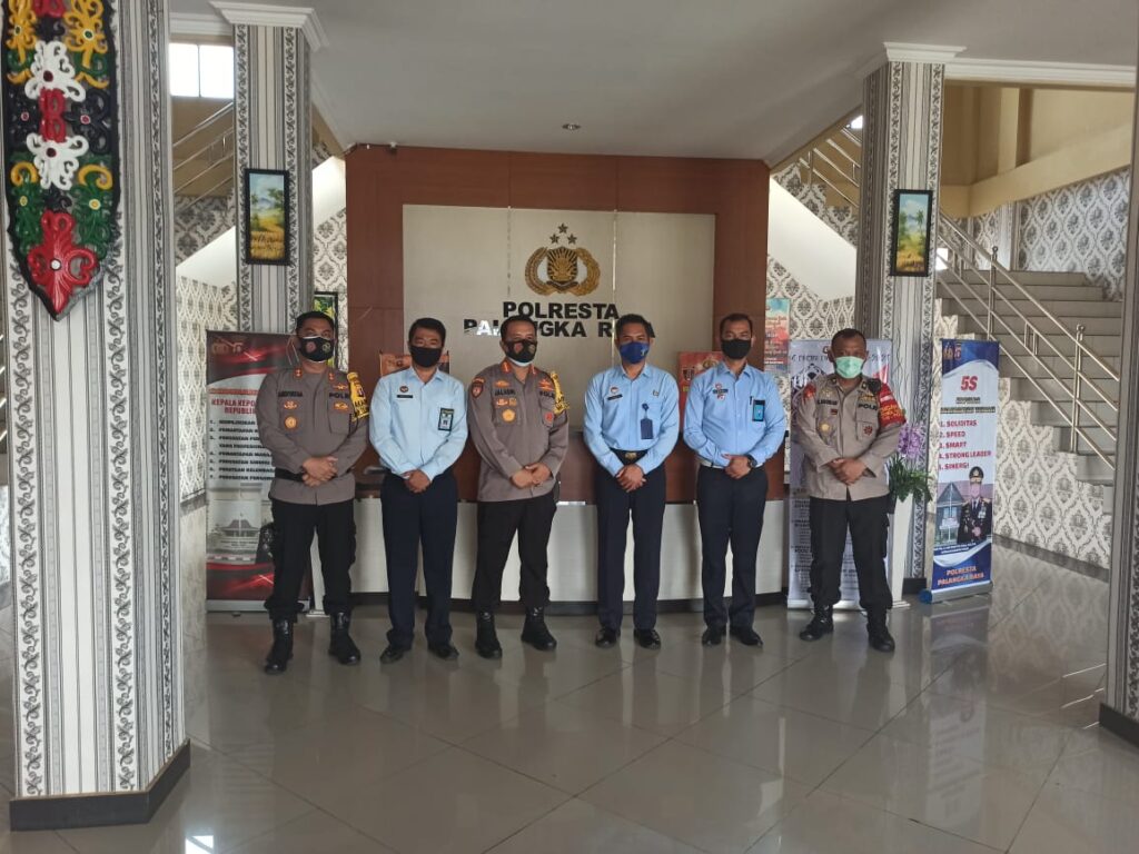Foto Karutan Kelas IIA saat Kunjungi Polresta Palangka Raya