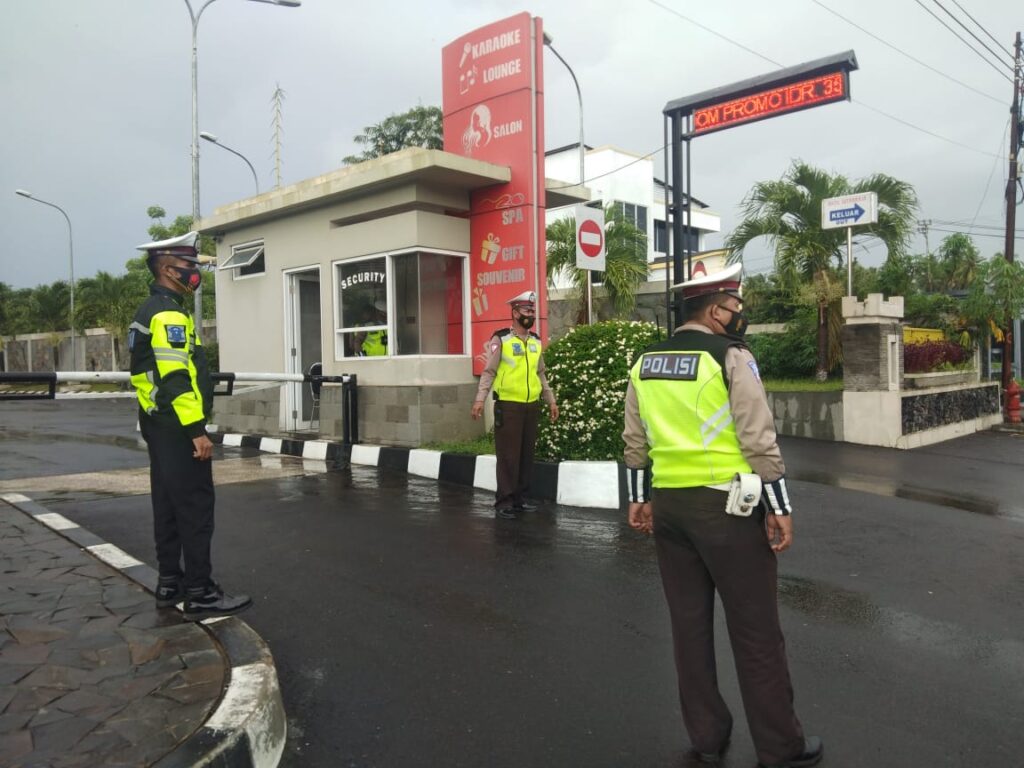 Foto saat Polres Minsel kawal Rapat Pleno Terbuka tentang hasil Pilkada 2020