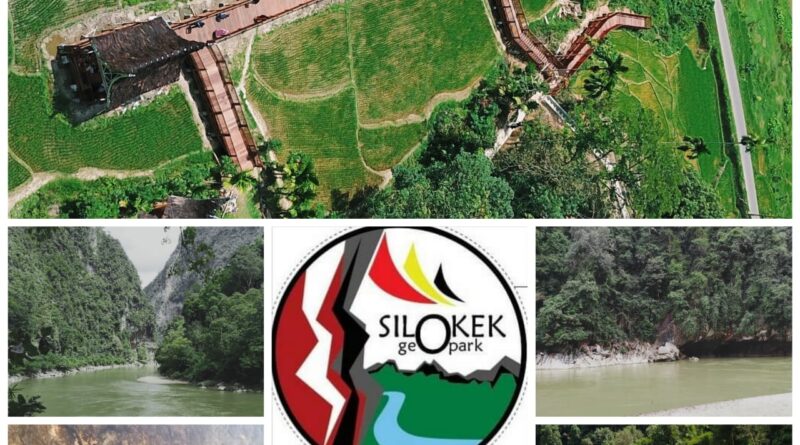 Foto penampakan Geopark Silokek