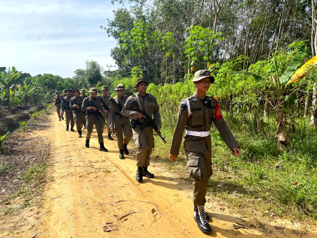 Foto saat Long March 10 Km Berlangsung