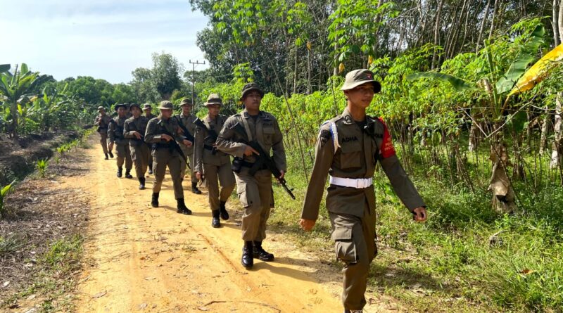 Foto saat Long March 10 Km Berlangsung