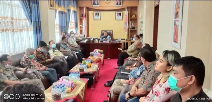 Foto suasana Rapat Lintas OPD