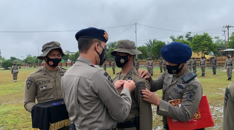 Foto Satbrimob Polda Kalimantan Tengah menggelar latihan gabungan peningkatan kemampuan Search And Rescue (SAR)