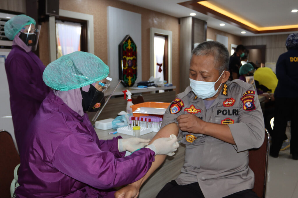 Foto saat dilakukannya Rikkes berkala
