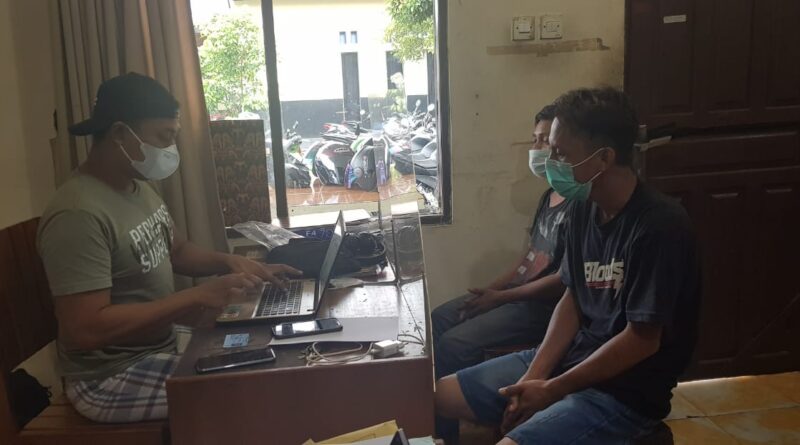 Foto budak sabu yang berhasil diringkus