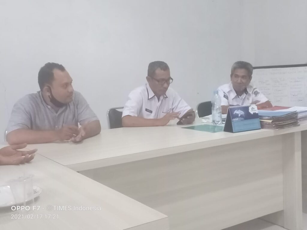 Foto Dinas Pemberdayaan Masyarakat dan Desa (PMD) saat lakukan pertemuan
