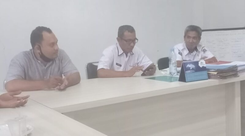 Foto Dinas Pemberdayaan Masyarakat dan Desa (PMD) saat lakukan pertemuan