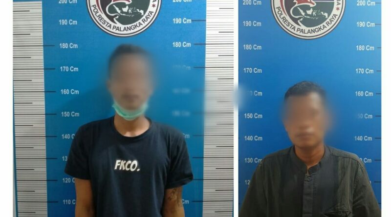 Foto pelaku yang berhasil ditahan