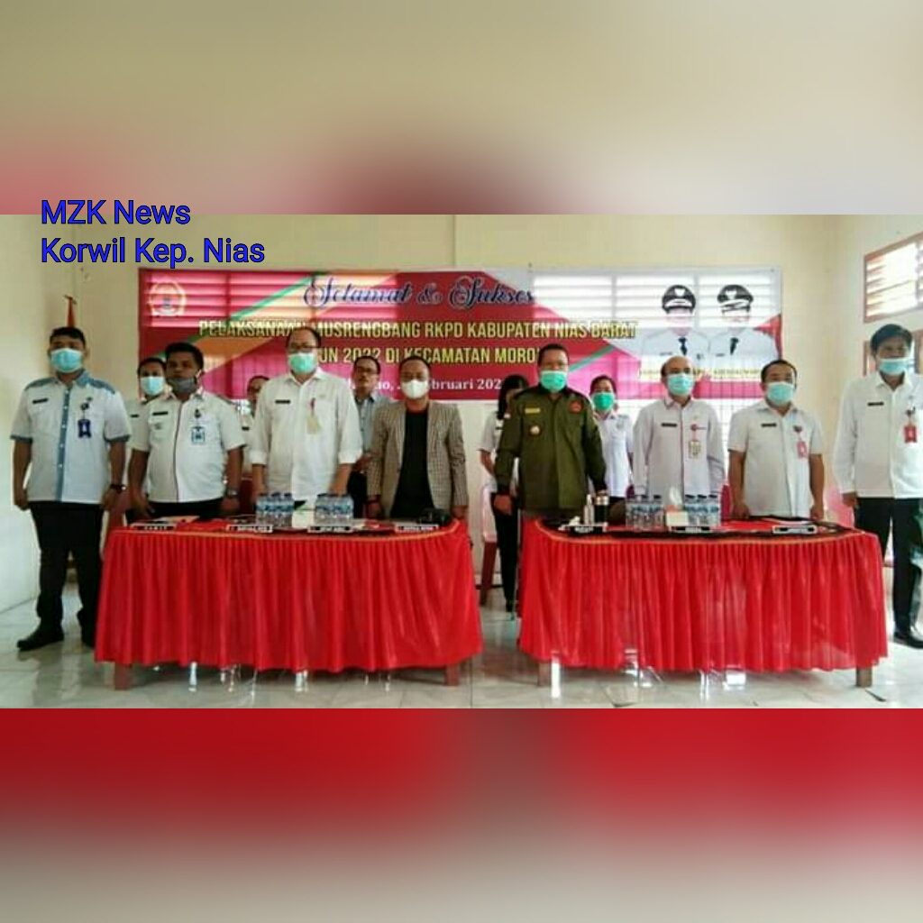Foto bersama peserta yang hadir di Musrenbang