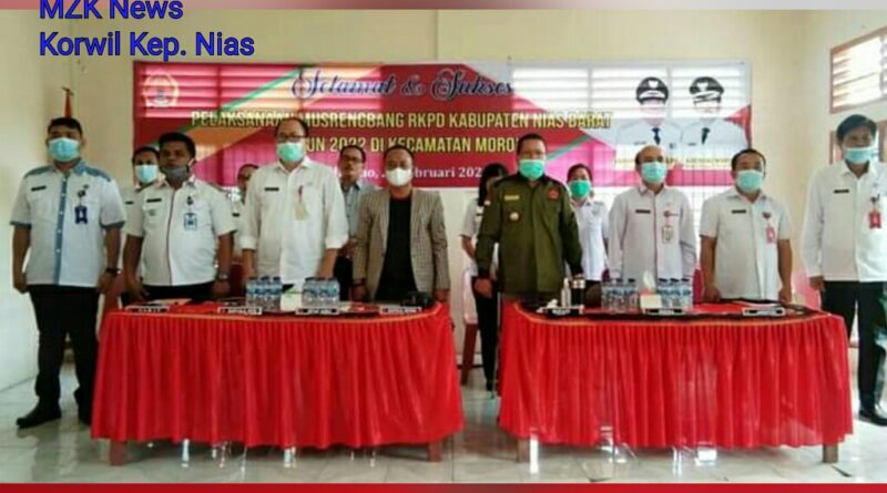 Foto bersama peserta yang hadir di Musrenbang