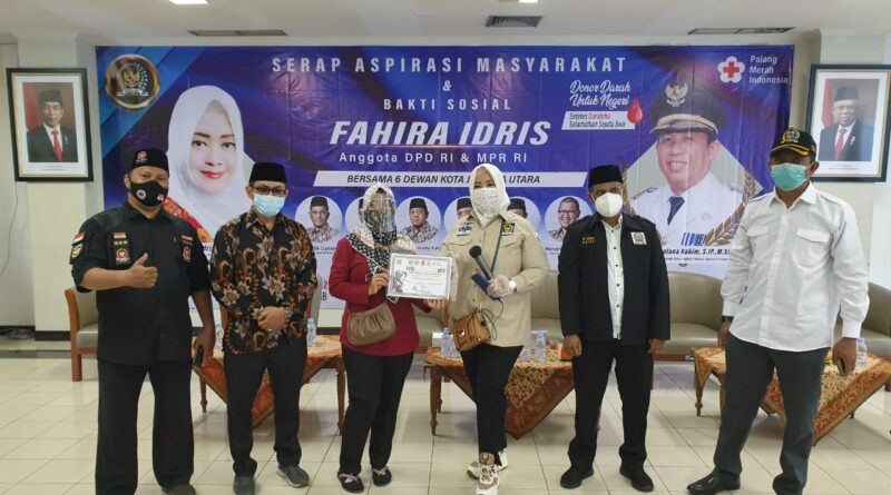 Foto suasana acara donor darah