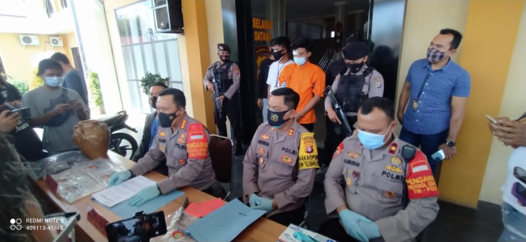 Foto suasana Konferensi Pers
