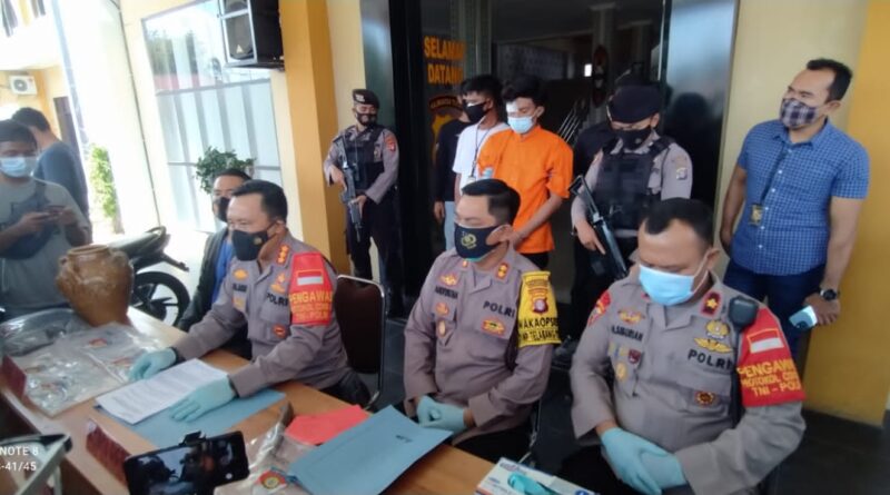 Foto suasana Konferensi Pers