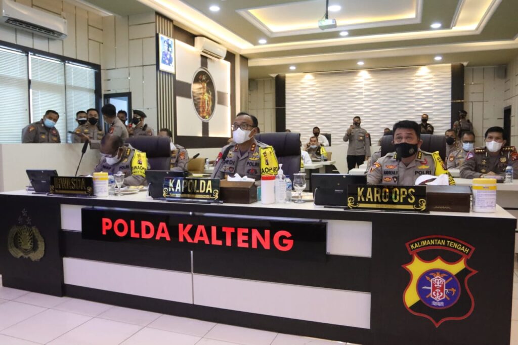 Foto suasana di Polda Kalteng
