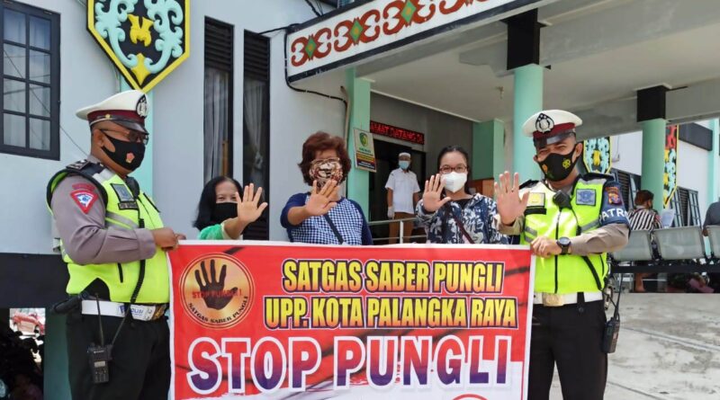 Foto personil Satlantas Polresta Palangka Raya