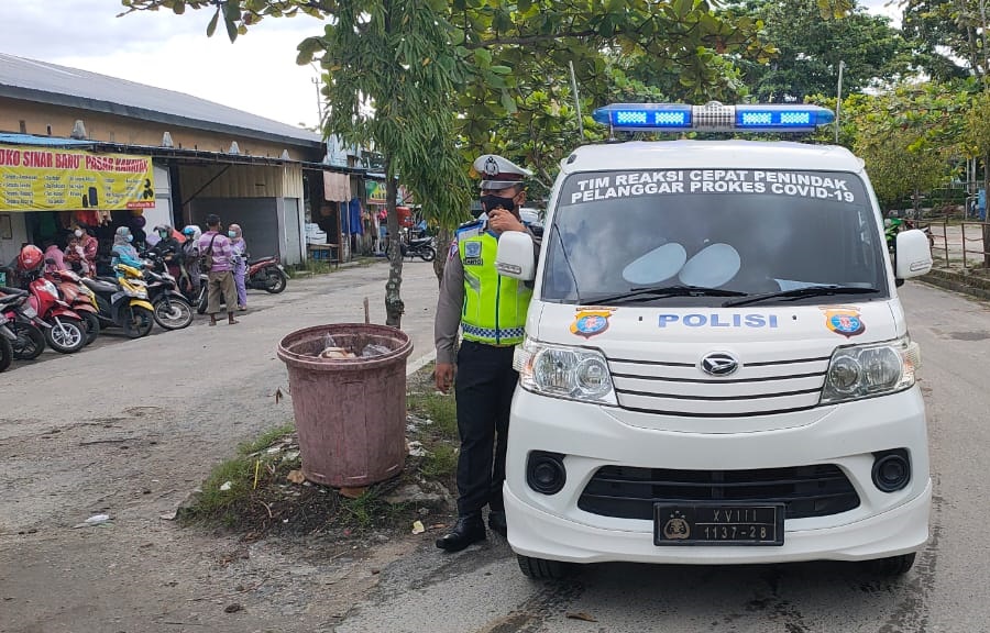 Foto personil , Unit Dikyasa Lantas gelar penling