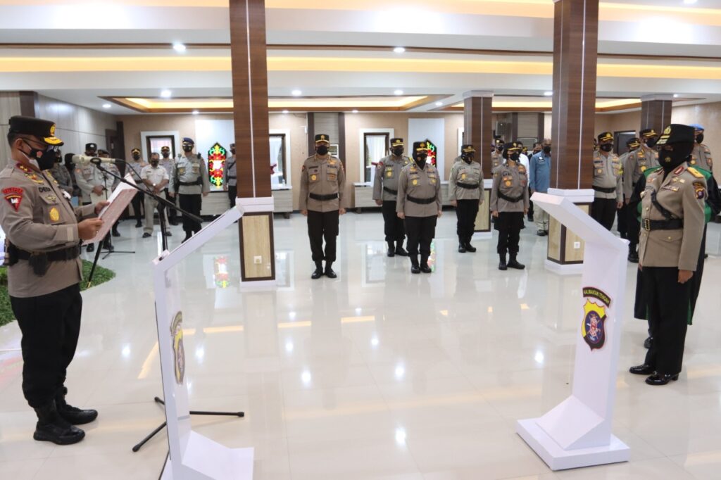 Foto suasana pelantikan Wakapolda Kalteng