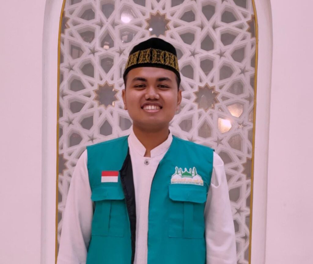 Foto Adam Juliandika Ketua Panitia gema Ramadhan