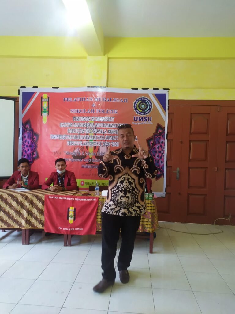 Foto Eka Putra Zakran, SH selaku pembicara