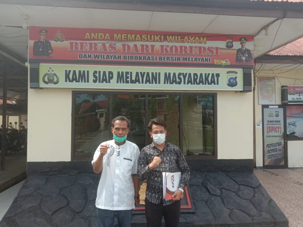 Foto Ahmad Berserta ketua KSU Serumpun