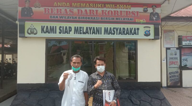 Foto Ahmad Berserta ketua KSU Serumpun